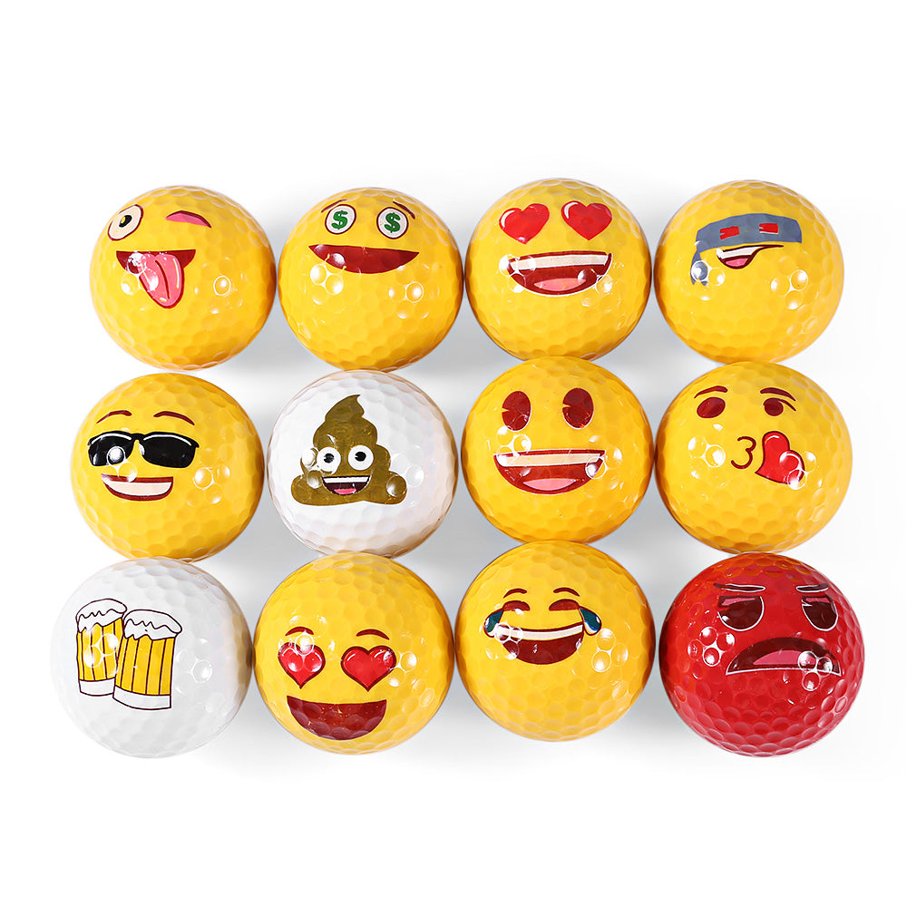 Hilarious Emoji Golf Ball