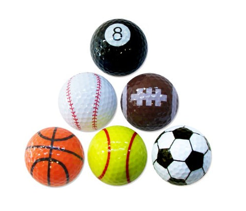 Sporty Theme Golf Balls