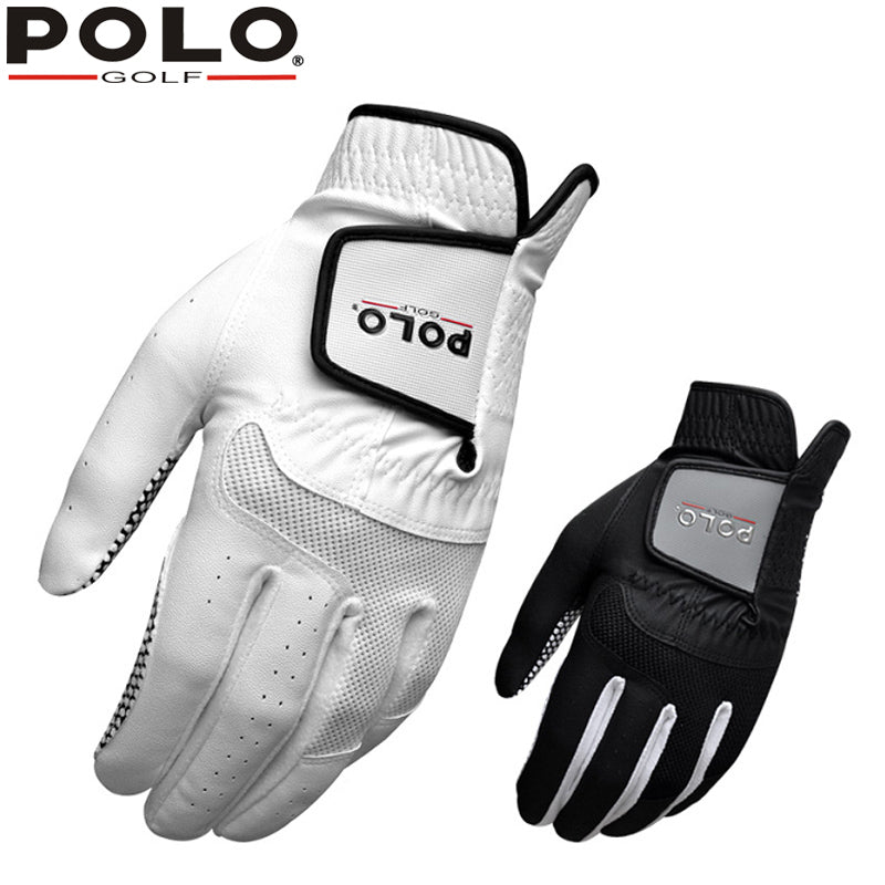 Pro Glide PU Leather Golf Gloves