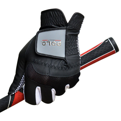 Pro Glide PU Leather Golf Gloves